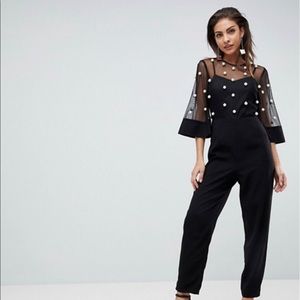 Brand New: Kimono Sleeve and Pearl Embellishment